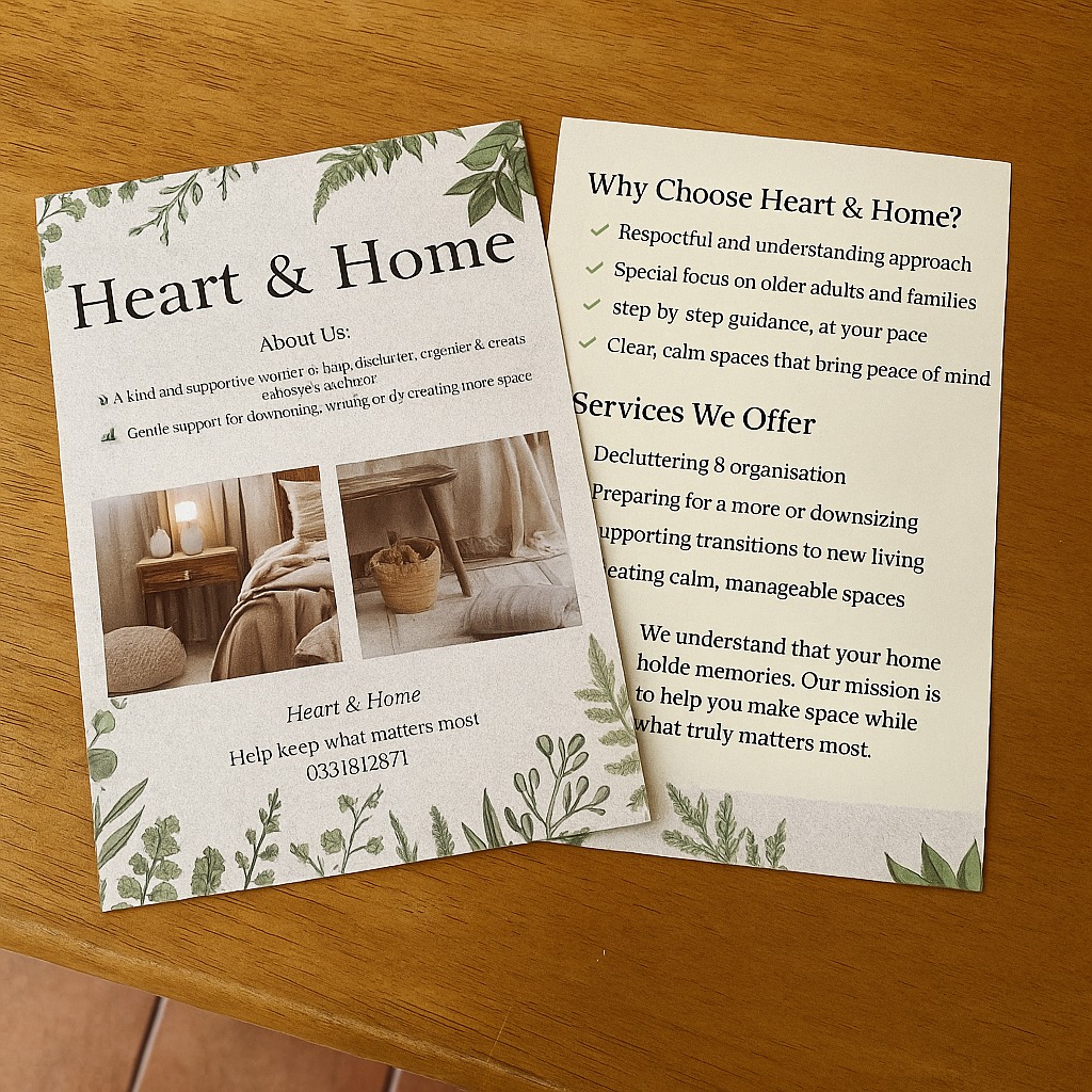 Heart & Home Decluttering and Cleaning Service