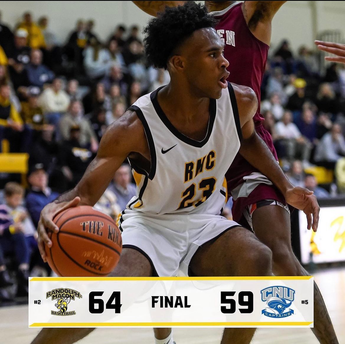 RMC gets the victory over #5... - R-MC Men's Basketball