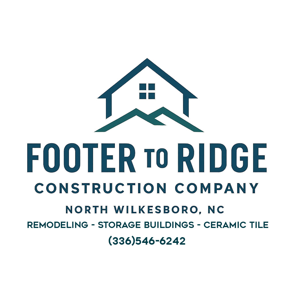 Footer to Ridge Construction Co.