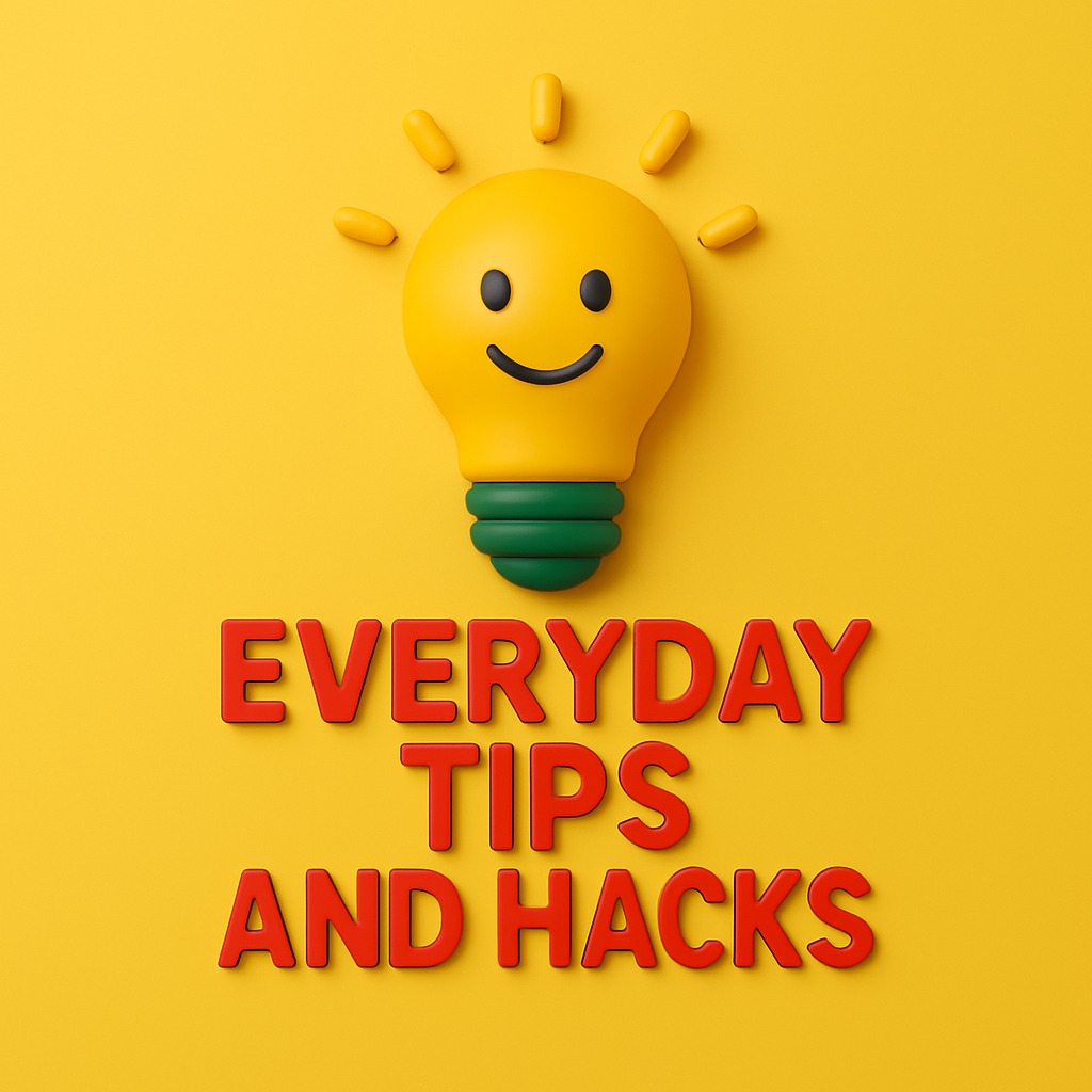 Everyday Tips and Hacks