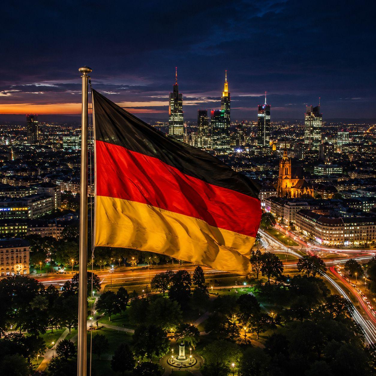 Germany Main Cities Map