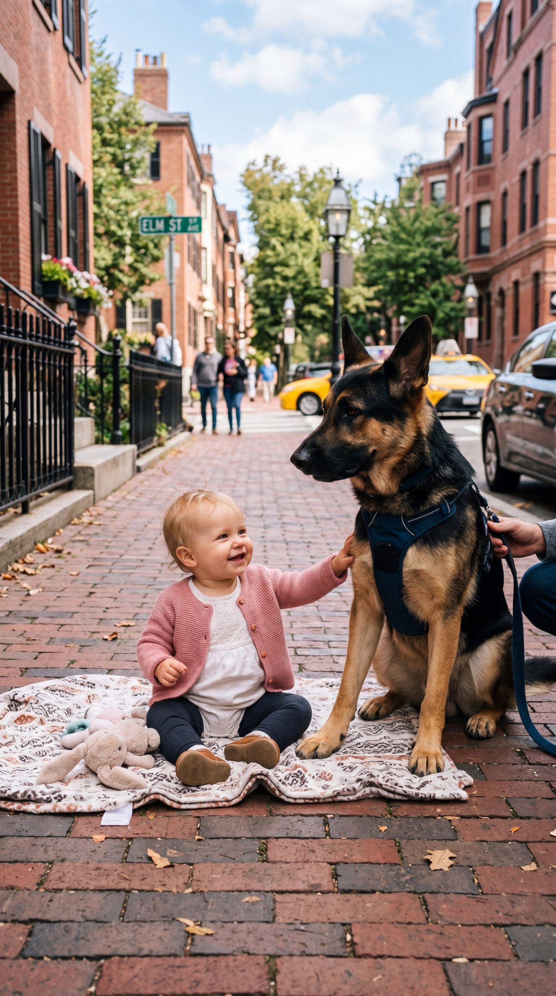 👉 “He stayed behind… just to make sure the baby was okay ️🐶” # ...
