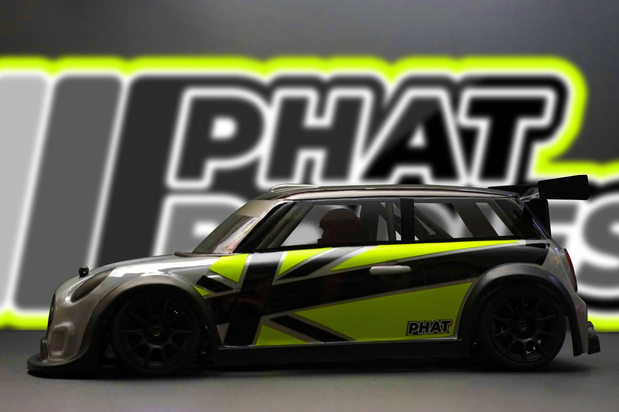 PHAT BODIES 'Mk2 Escort M chassis' 225mm body shell Tamiya M08 M07 M03 M04 M05 e