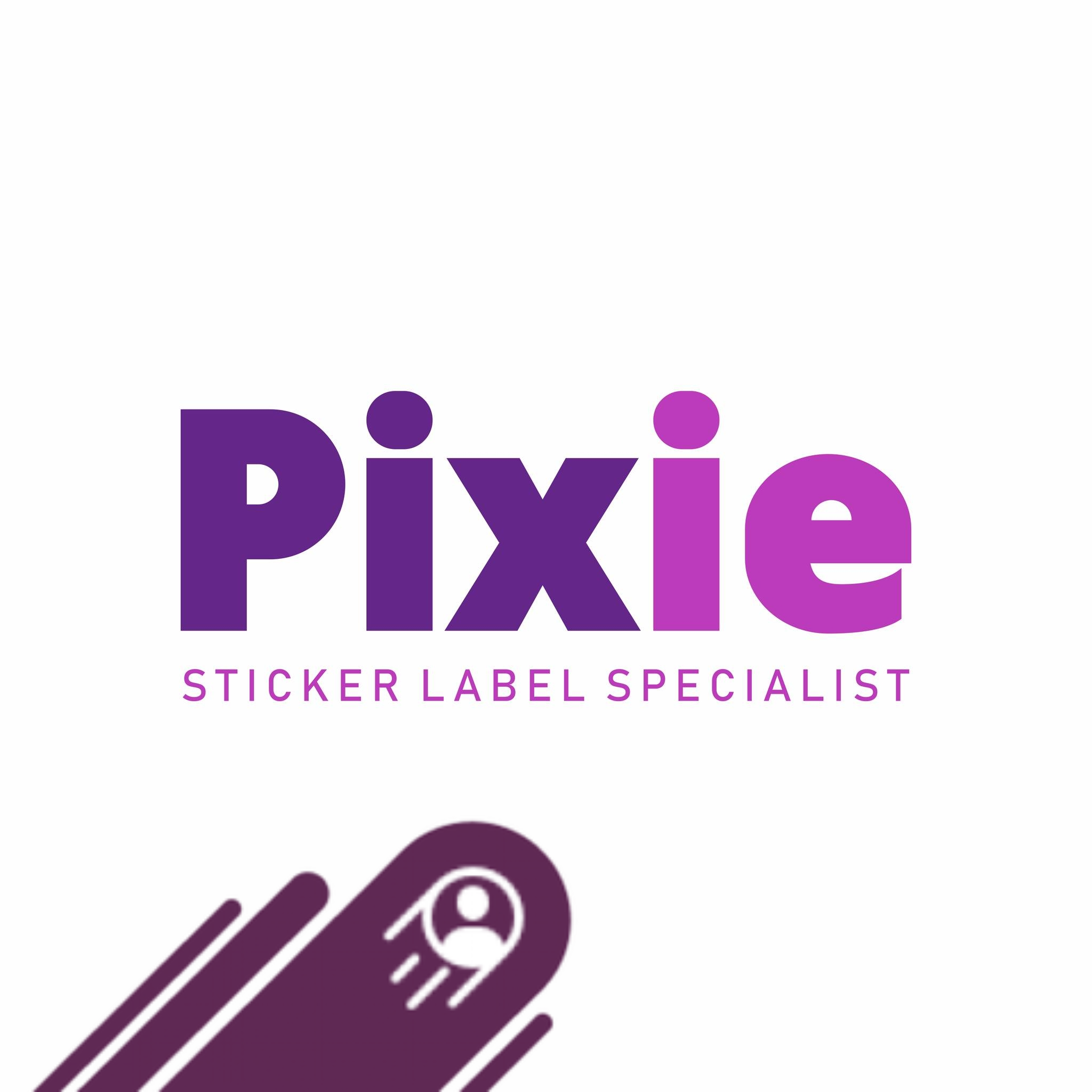 Pixie Sticker Label