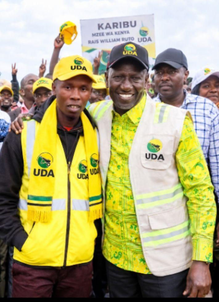 The streets of kaptumo rais mwenyewe William Samoei Ruto ako ground ...