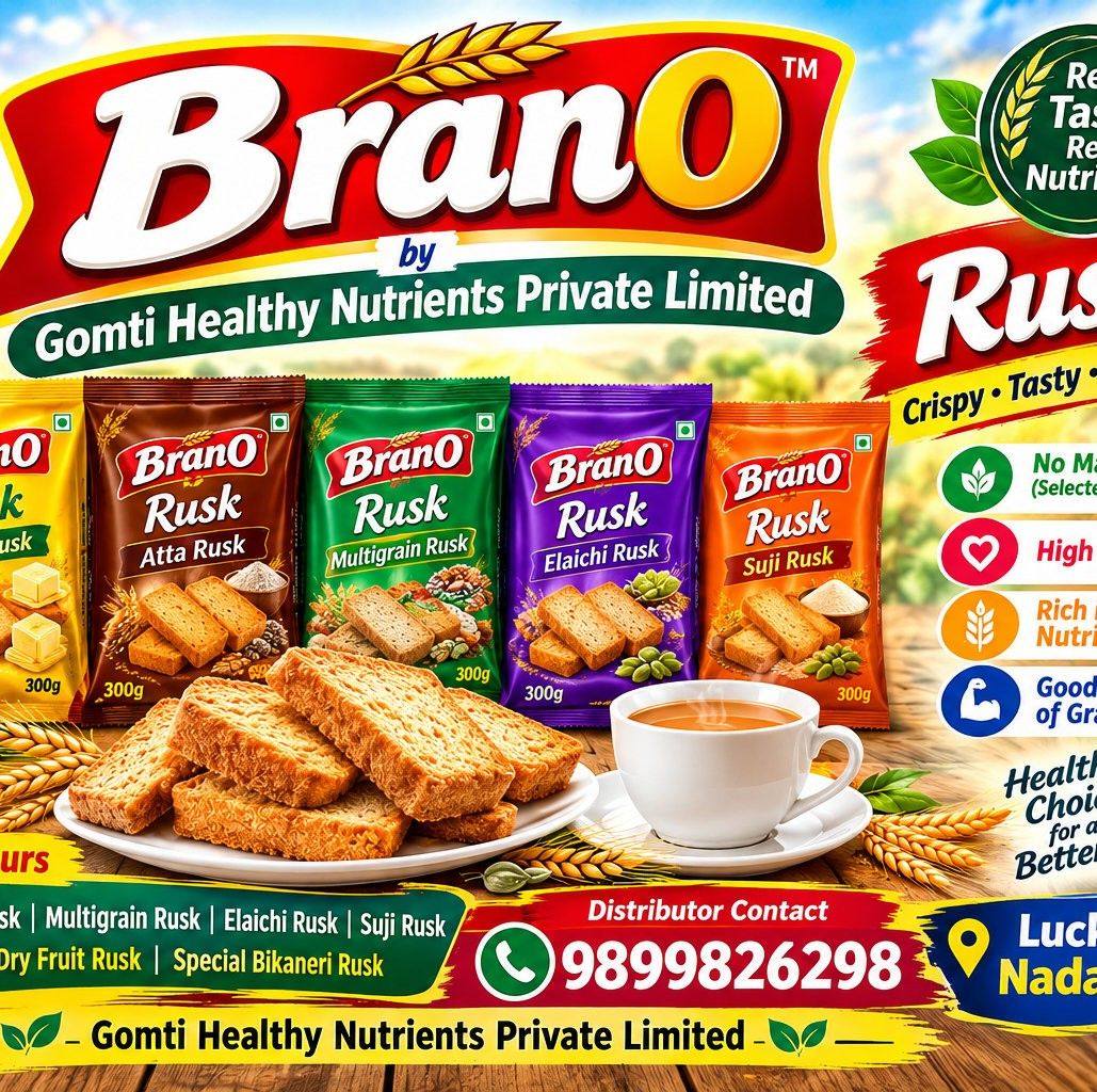 all Rusk project bakery & bread | Lucknow
