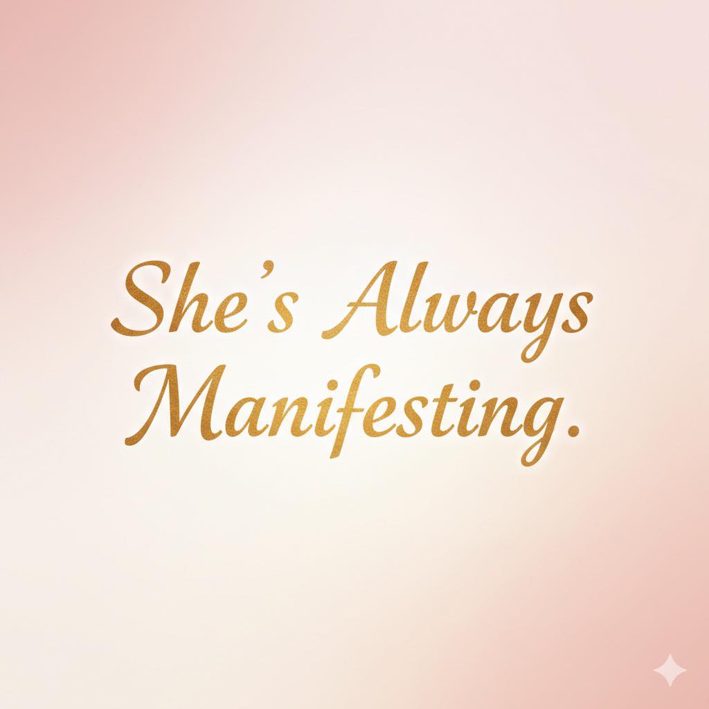 She’s Always Manifesting
