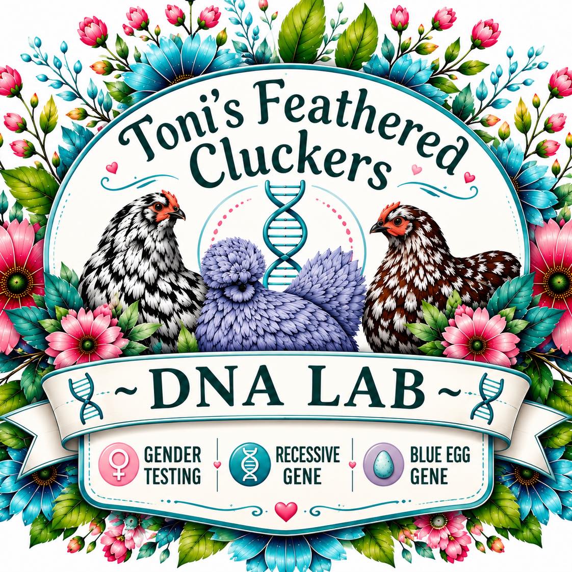 Toni’s Feathered Cluckers DNA Lab