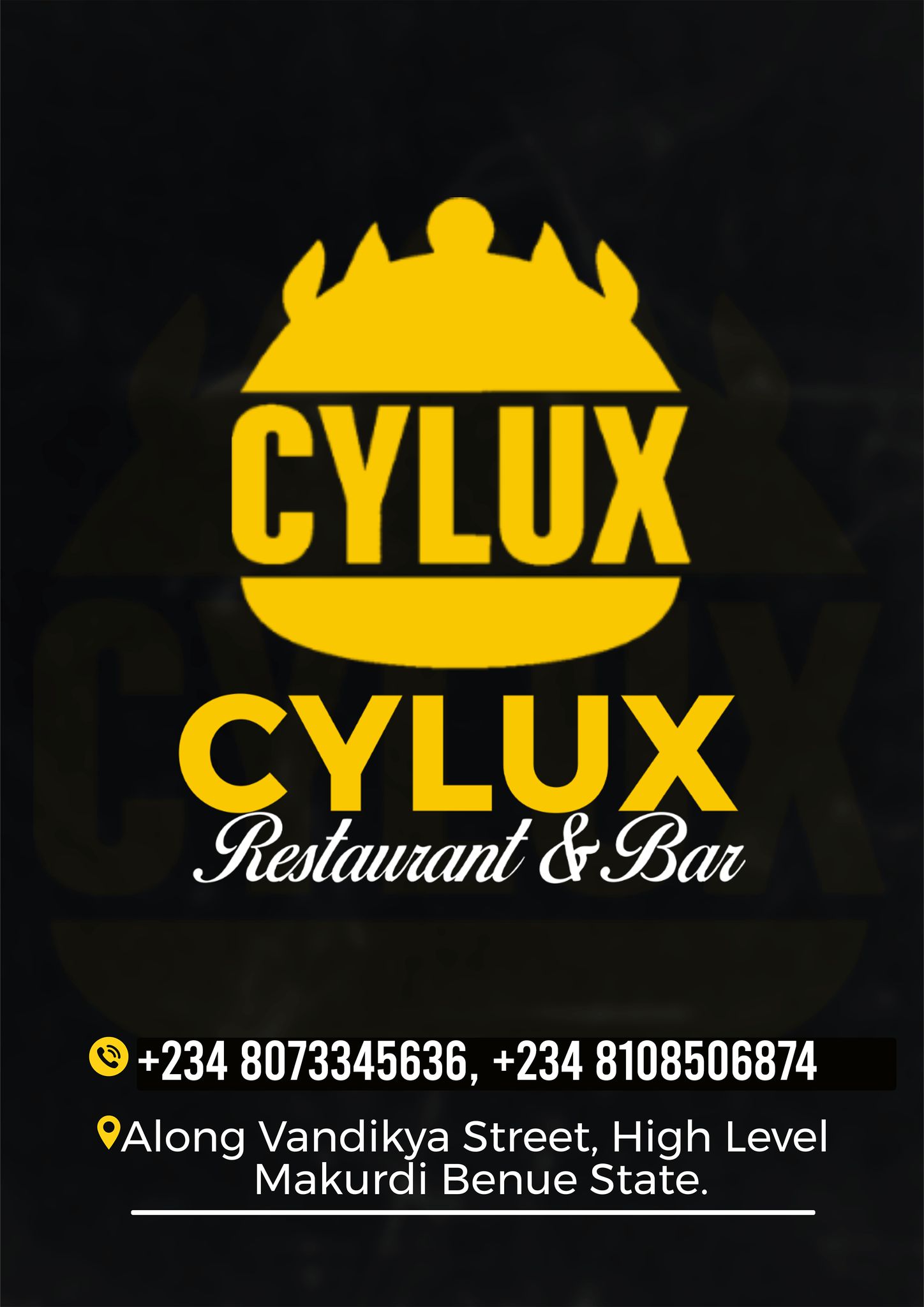 Cylux Restaurant & Lounge | Makurdi