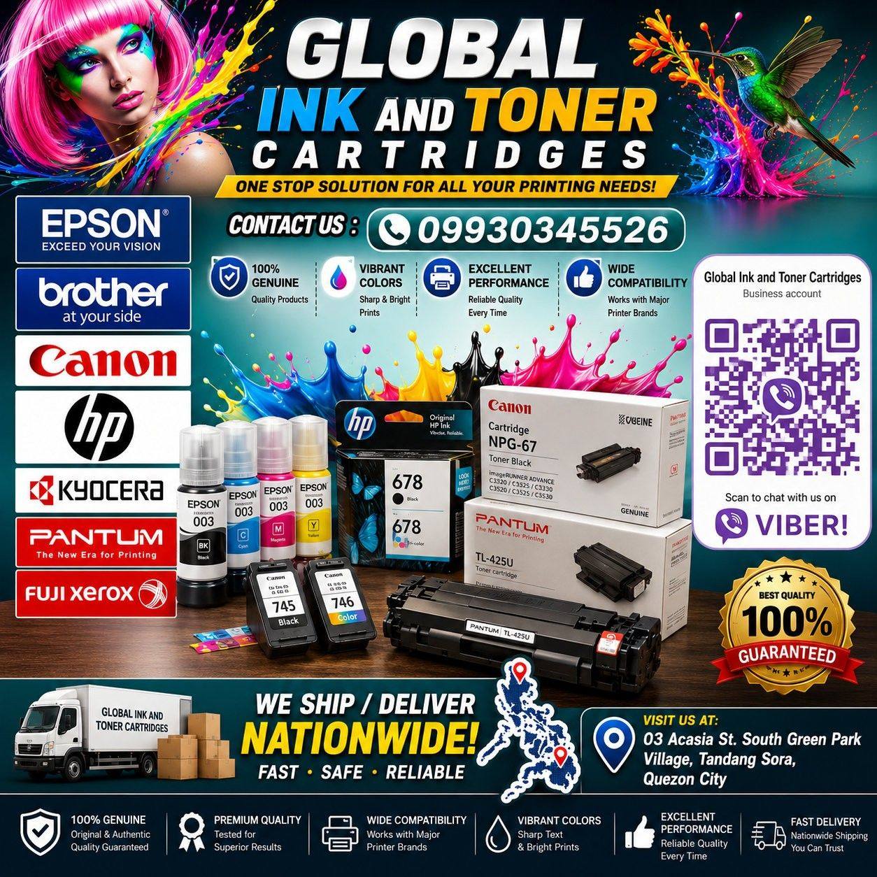 Global Ink and Toner Cartridges