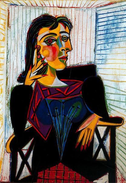 Pablo Picasso's Portrait of a Friend painting
