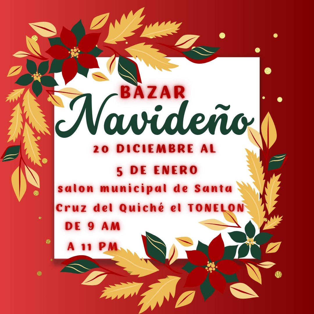 Bazar navideño el Tonelon | Santa Cruz del Quiché
