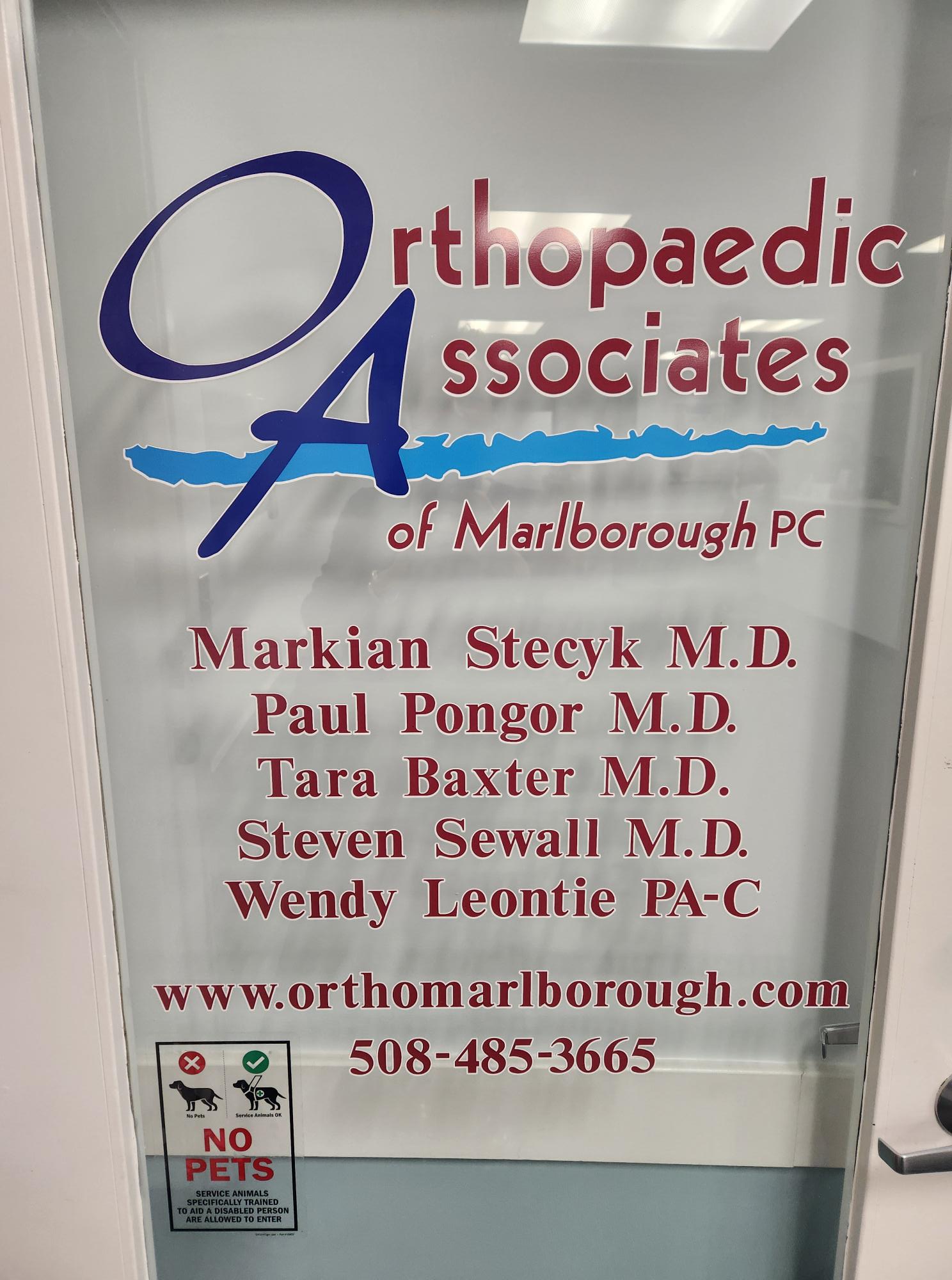 Orthopaedic Associates of Marlborough | Marlborough MA