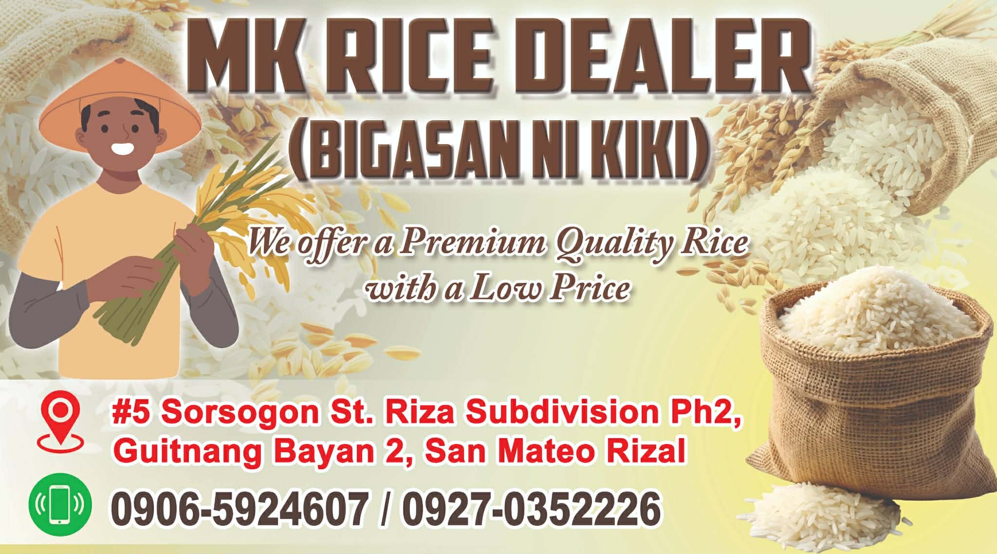 Mk Rice Dealer | San Mateo