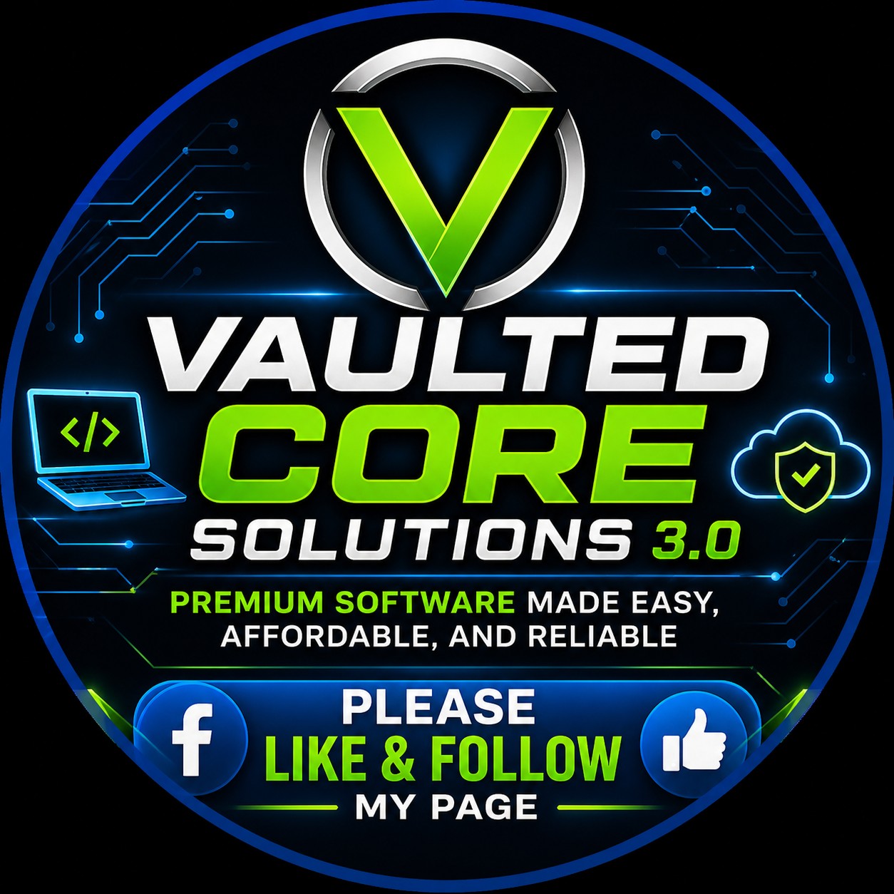Vaulted core Software