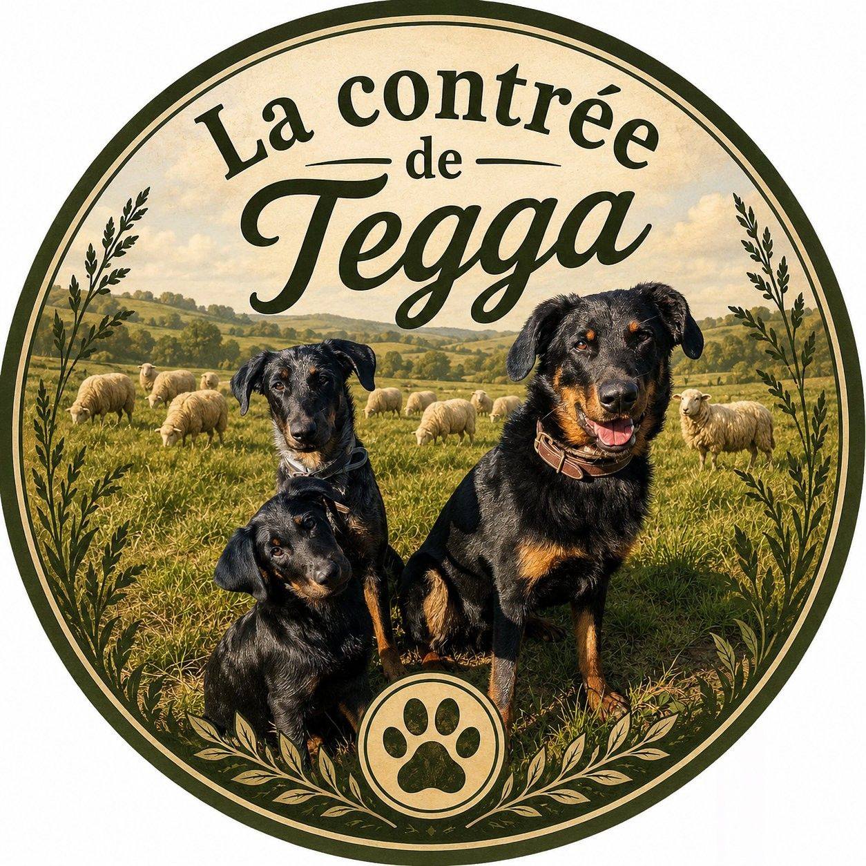 On profite du beau temps ☀️ Chiots de Tess & Vegga | Beaucerons de la ...