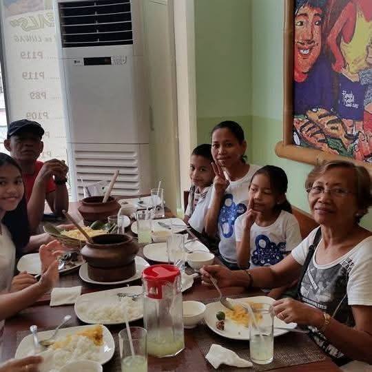 Our kind of tiktok version.🫣🤣 Amo gi lingaw² among Lola Damz, maayo ...