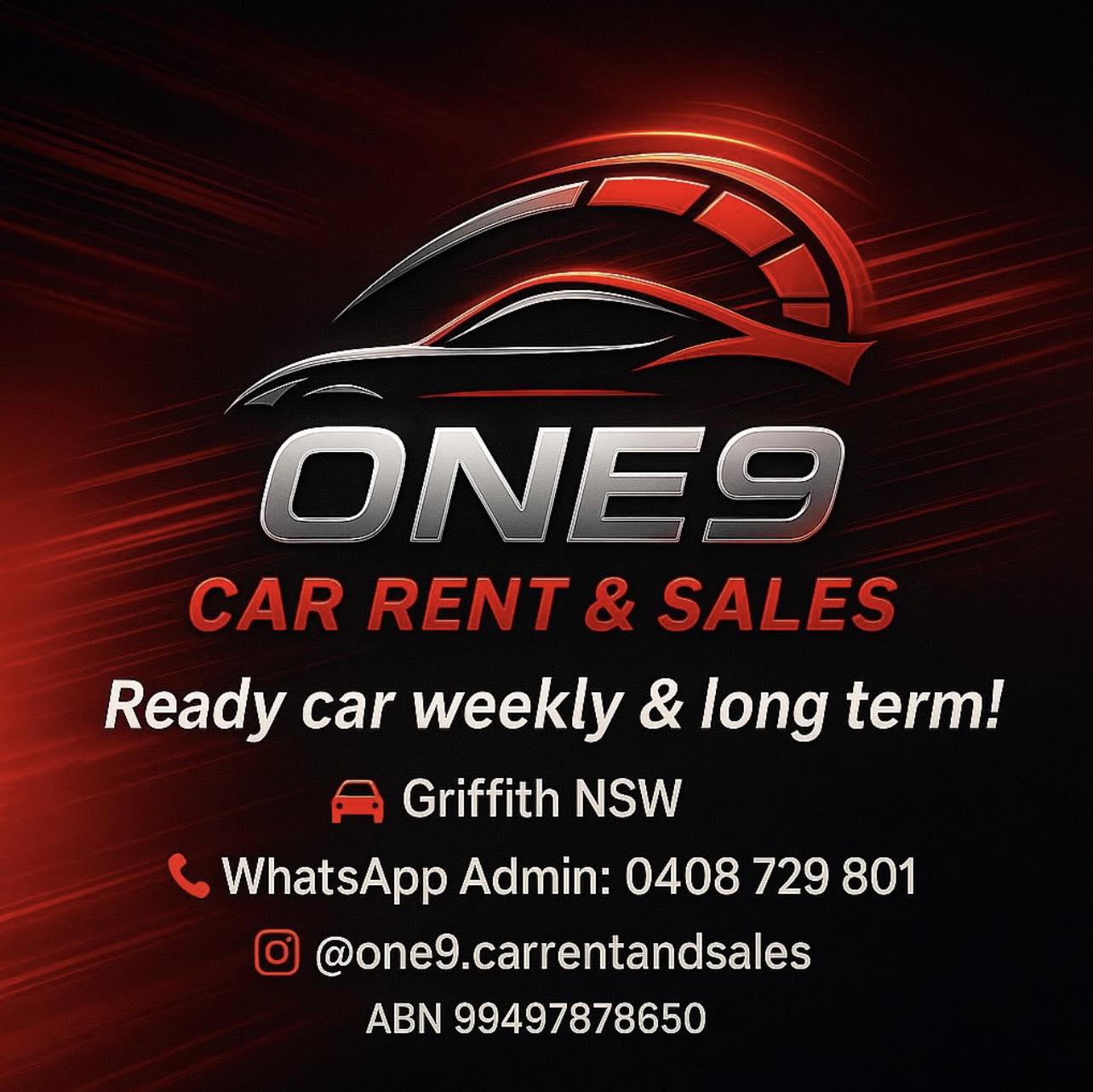 One9 Car Rent & Sales | Griffith NSW