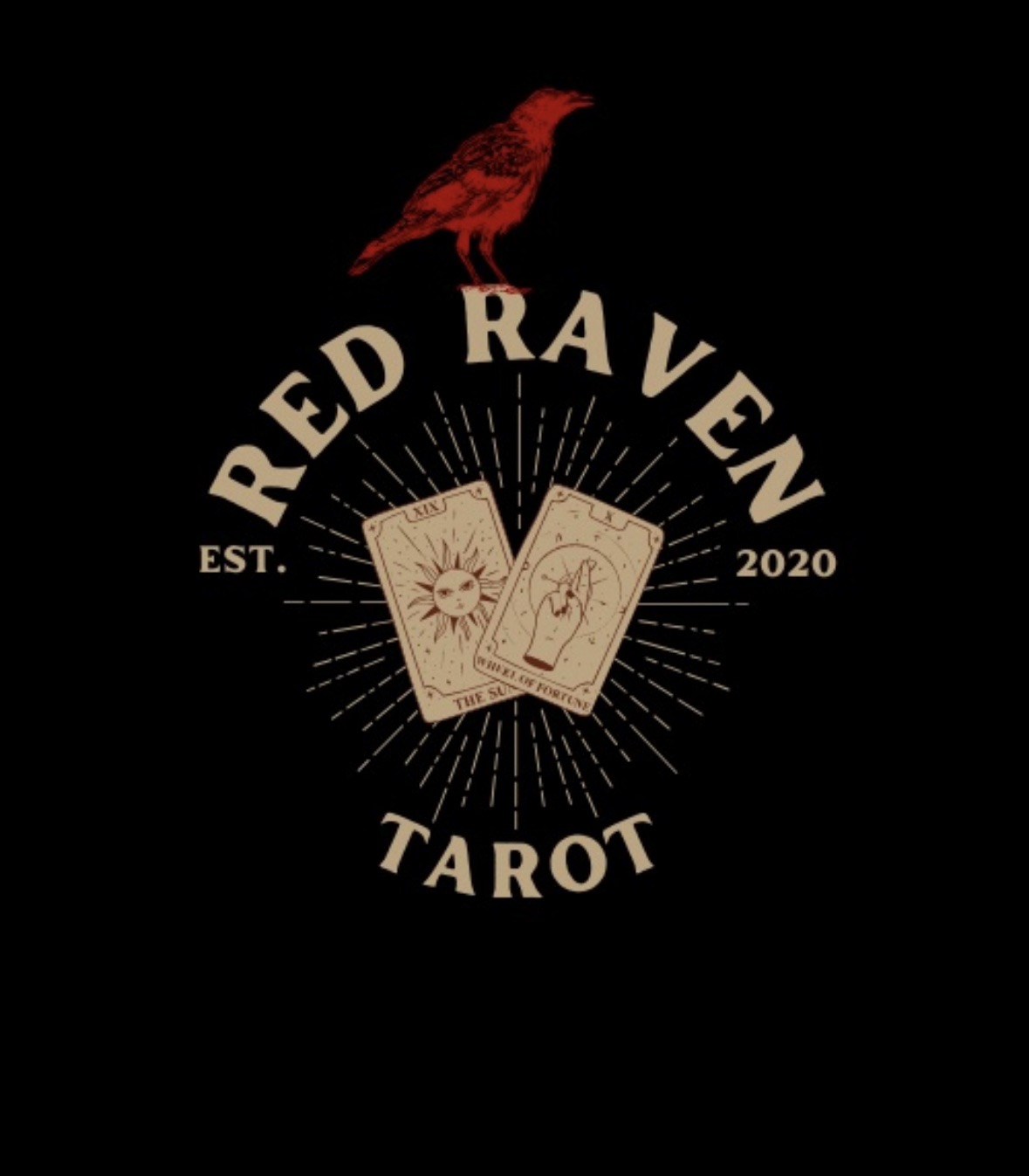 Red raven tarot