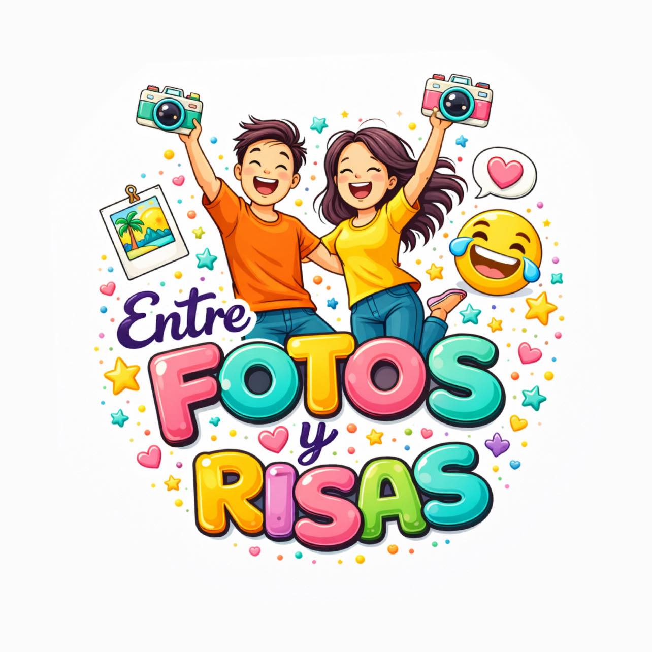 Entre fotos y risas