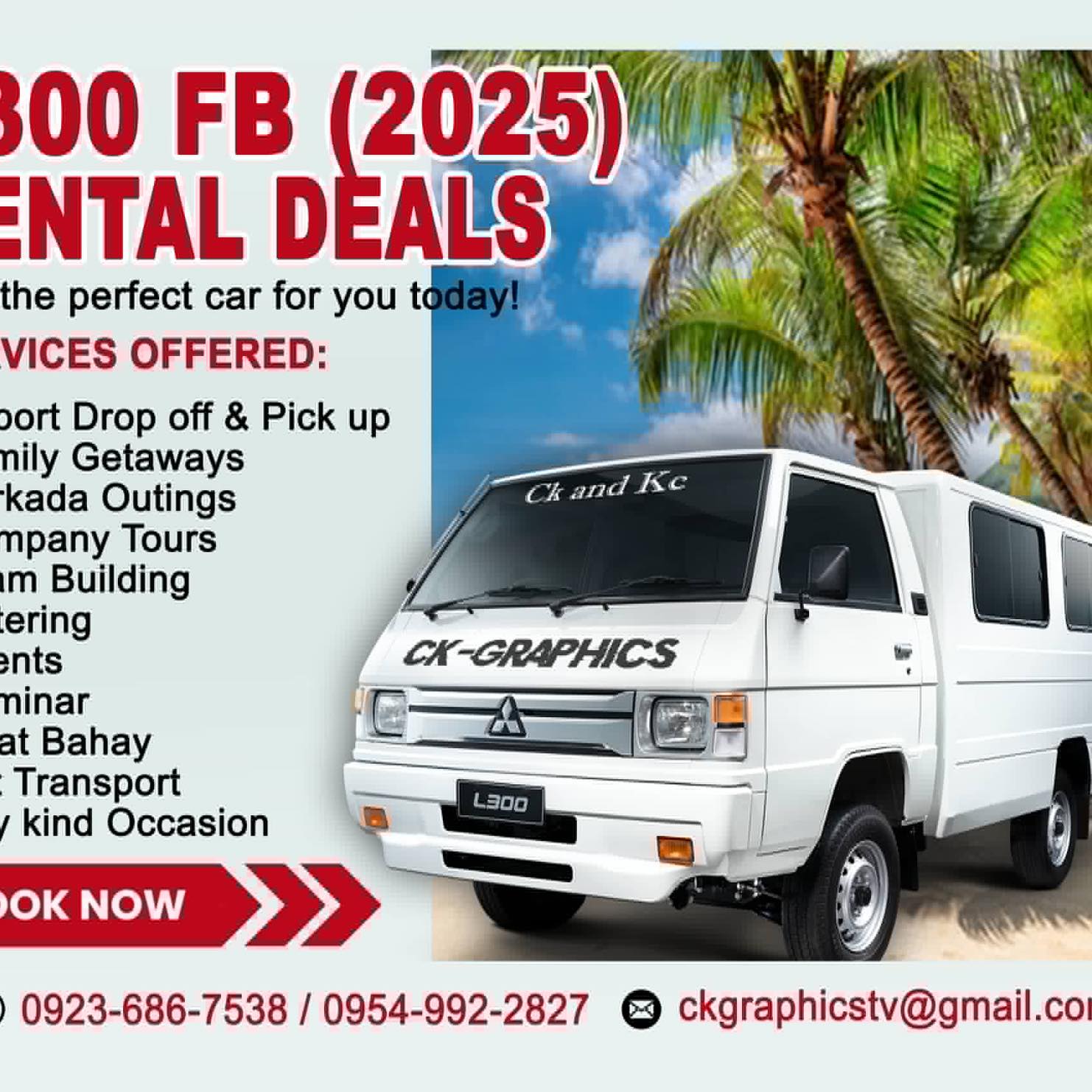 CKGraphics - L300 Rentals | Meycauayan