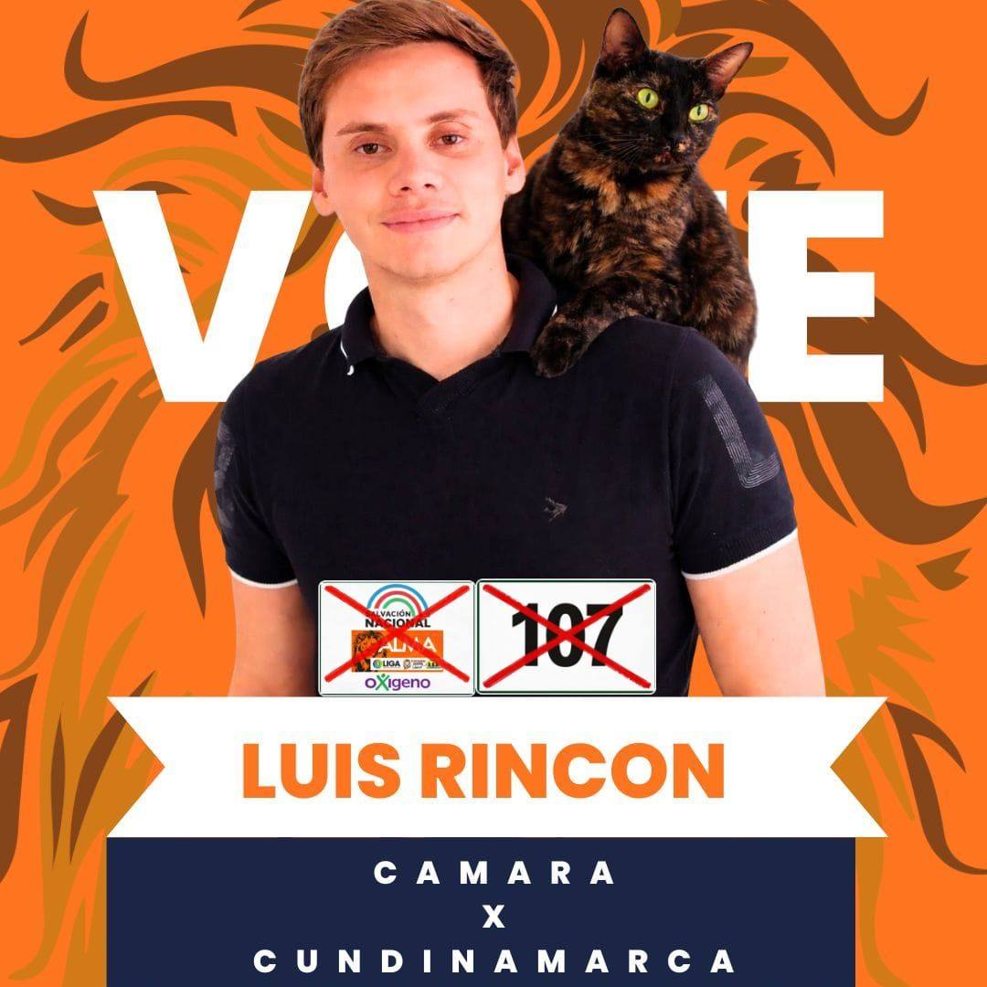 Luis Rincon Camara Cundinamarca #107