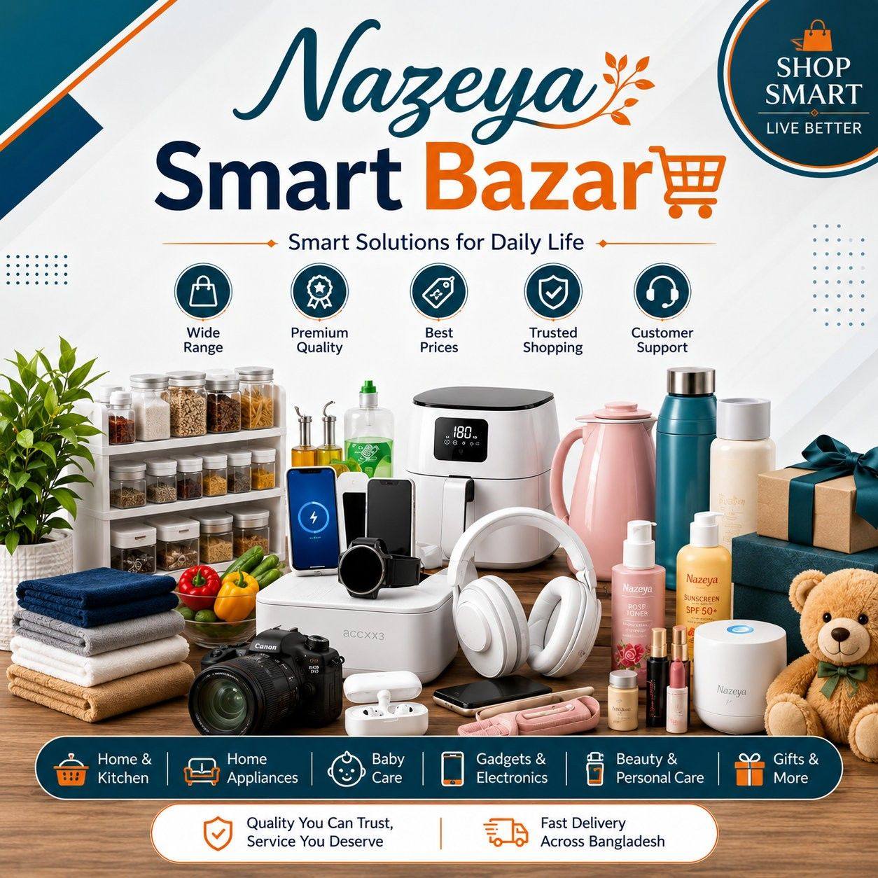 Nazeya Smart Bazar | Tangail