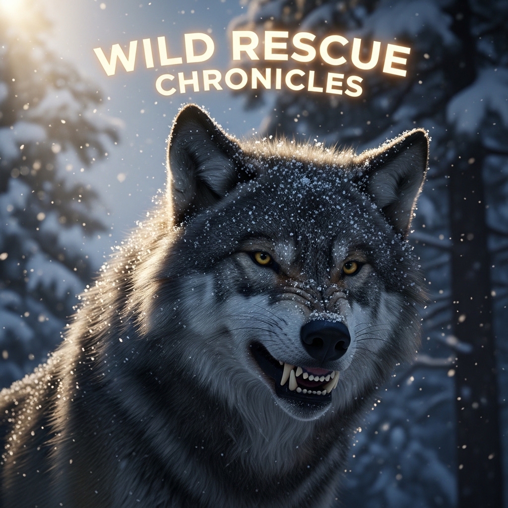 Intense mountain showdown: Eight grey wolves swarm a mountain goat kid ...