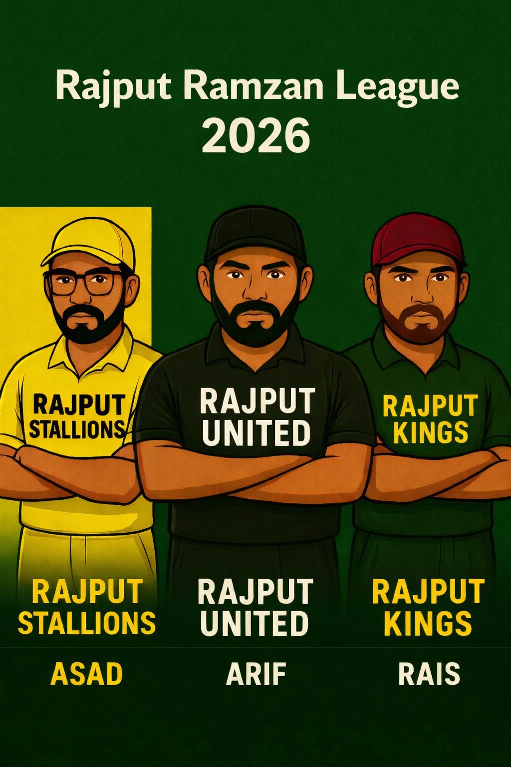 Final Match Rajput Stallions Vs Rajput United 4 over match اسد، وقاص ...