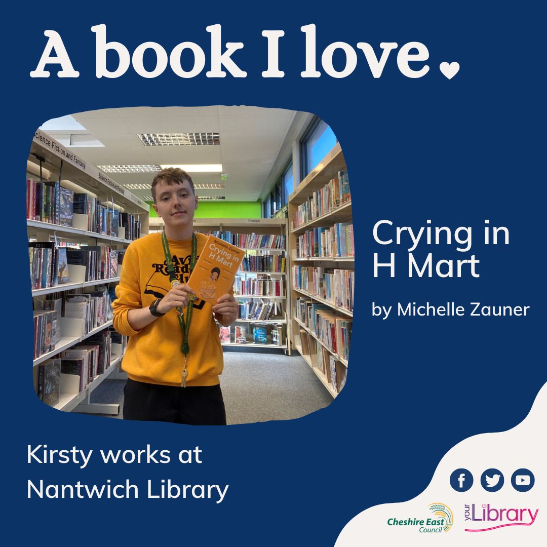 A Book I Love Crying in H Mart by... - Wilmslow Library