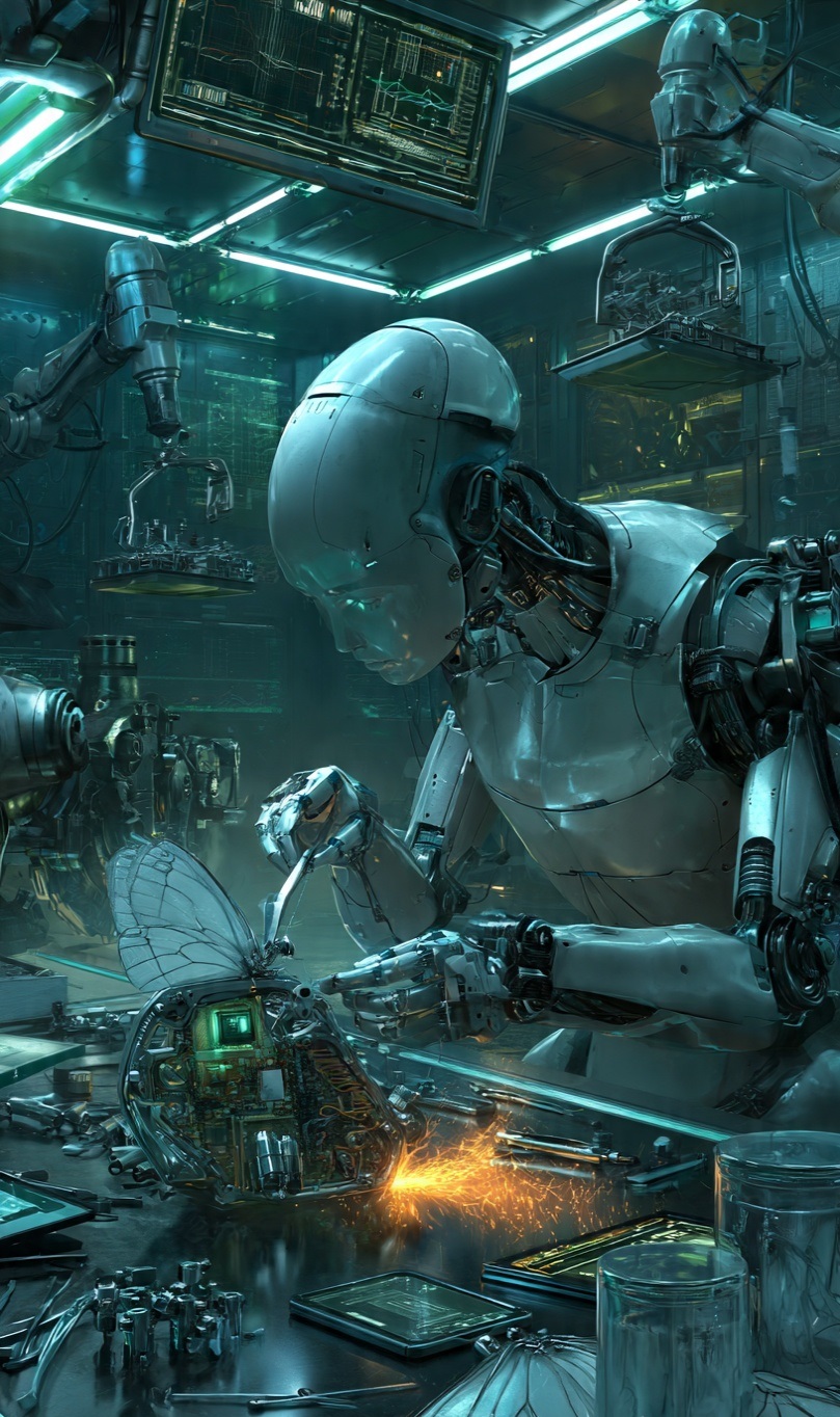 rising tensions in a futuristic post-apocalyptic wasteland world (sound ...