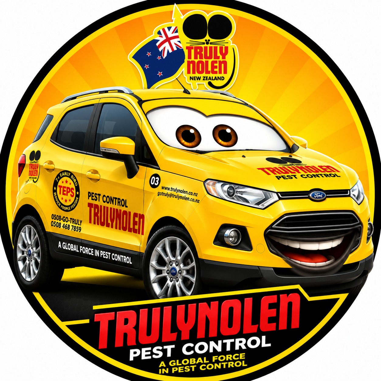 Truly Nolen's five steps of Truly-Care for whole-house pest management ...