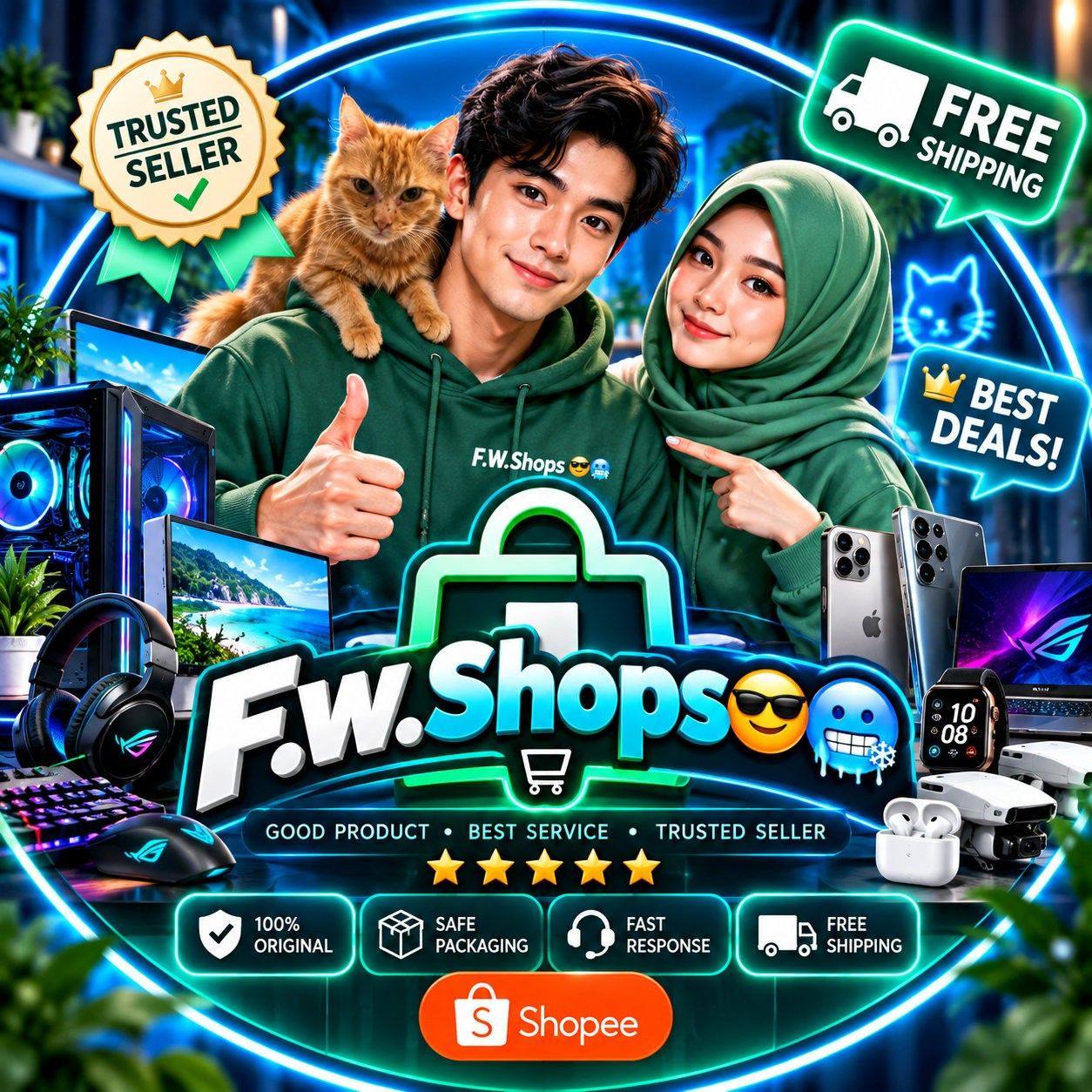 F.W.Shops - AULA S75 Pro Pink 🌸⌨️... | Facebook