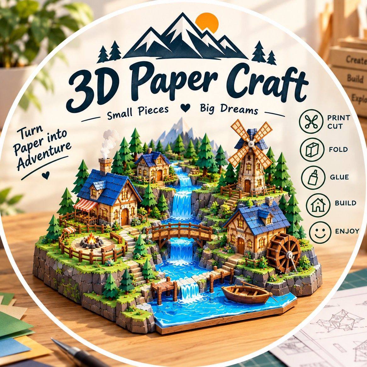 🤯 WHAT IF YOU COULD BUILD YOUR OWN MINI MINECRAFT WORLD AT HOME? ⛏️💎 ️ ...
