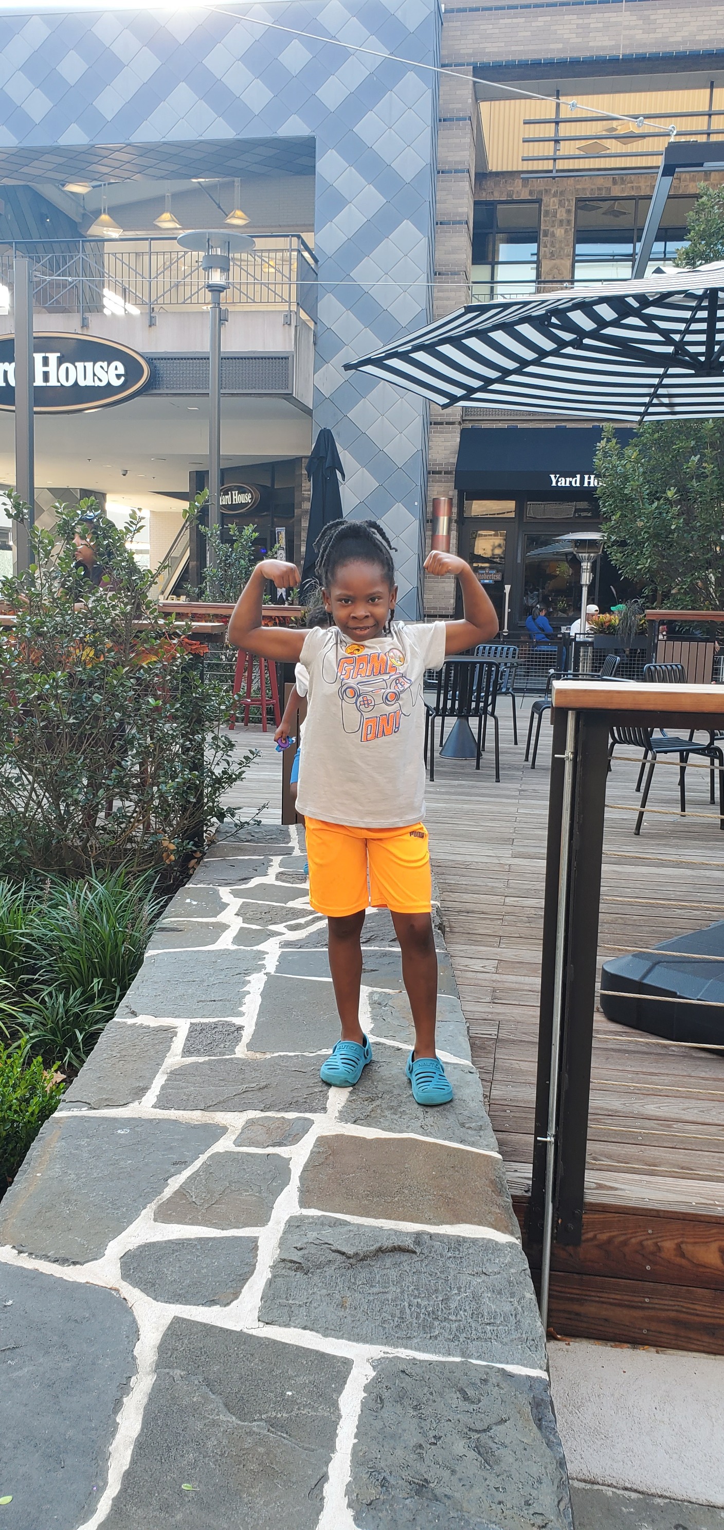 This 10 yr old was nice enough to give her some work. He put her ...