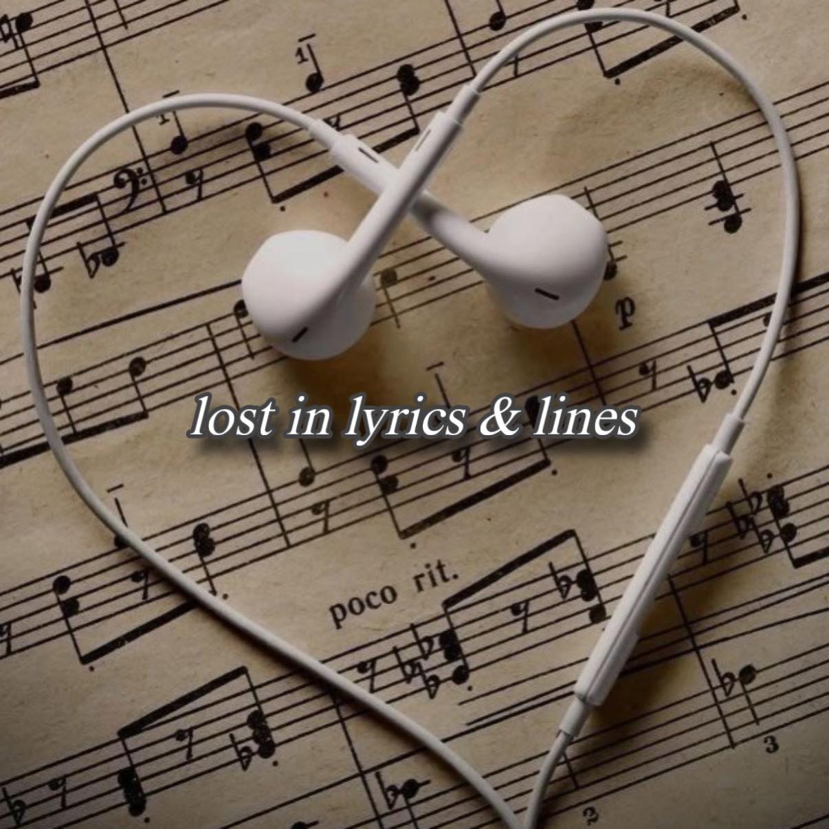 lost in lyrics & lines on Reels
