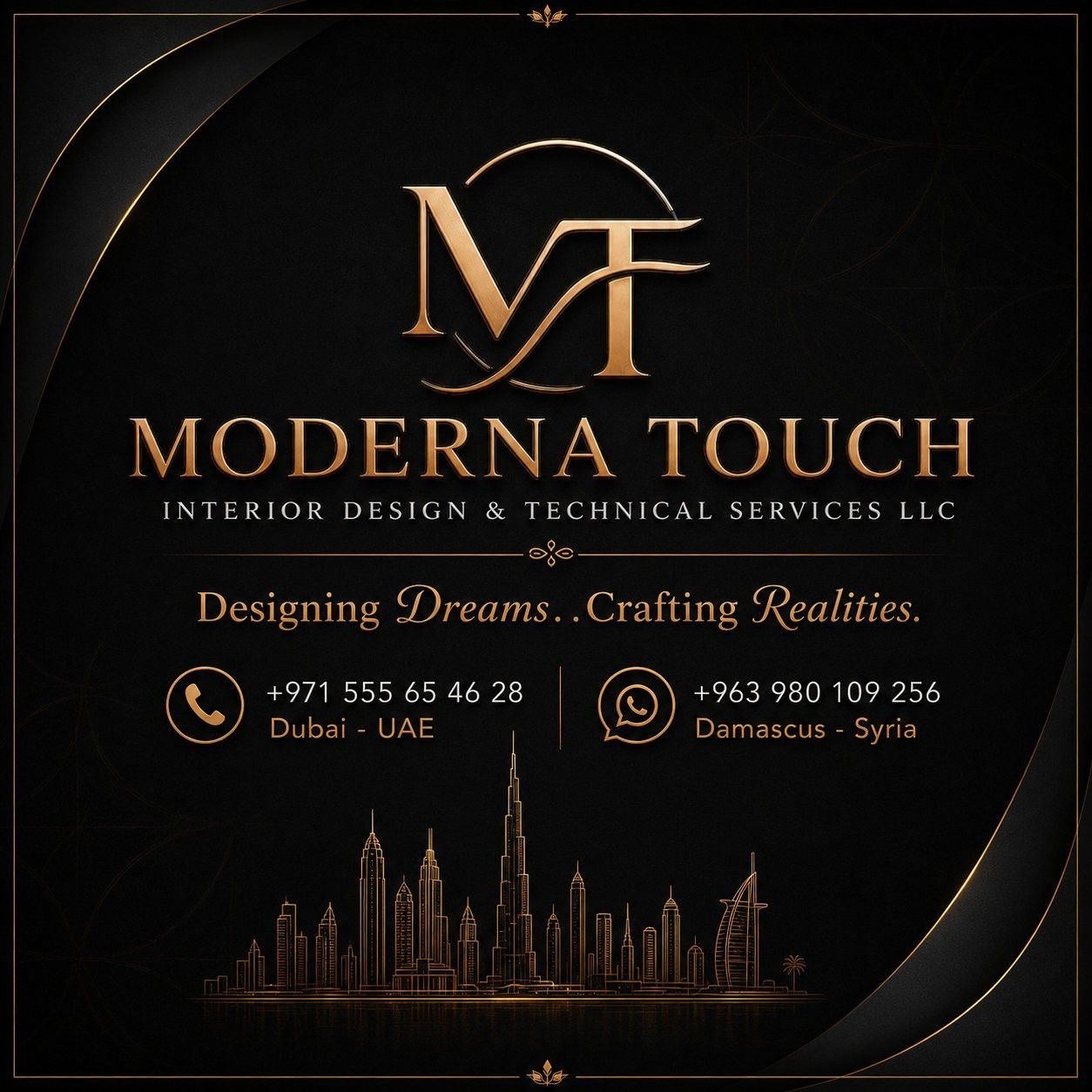 Moderna Touch interior Design Services on Reels