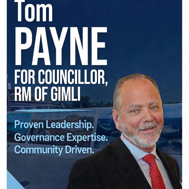 As part of Manitoba’s... - Tom Payne for Council, RM Gimli | Facebook