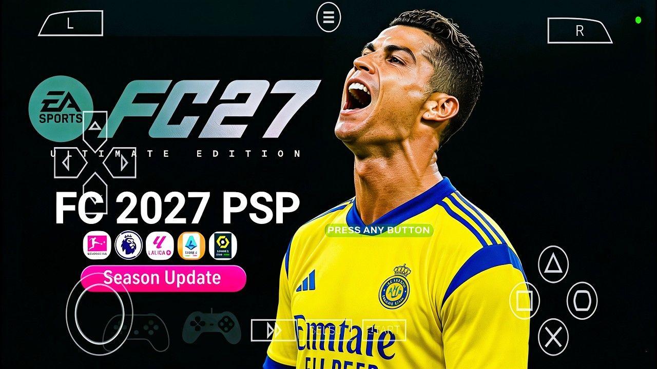 PPSSPP GAMES Free Files Download 😎 | eFootball 2027 ISO Zip File | Facebook
