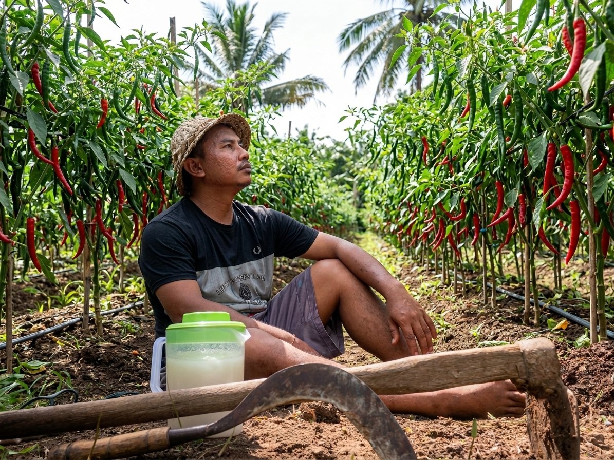 Mencegah layu Fusarium #tanaman #kebunhalaman #kebunorganik # ...