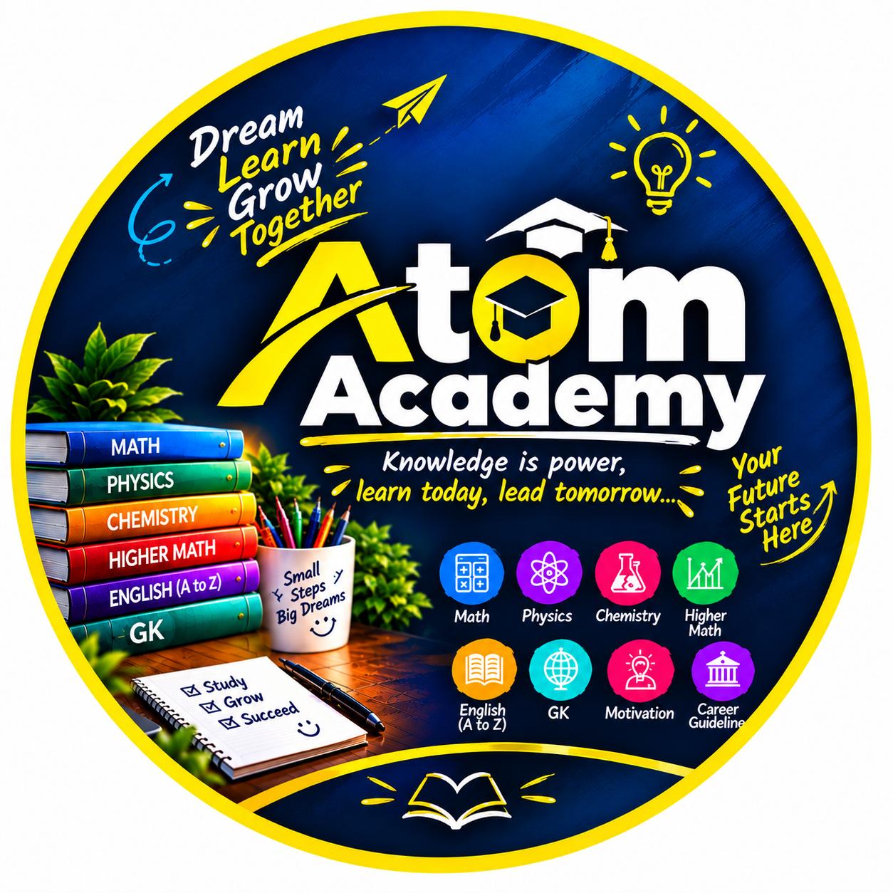 Atom 𝗔𝗰𝗮𝗱𝗲𝗺𝘆
