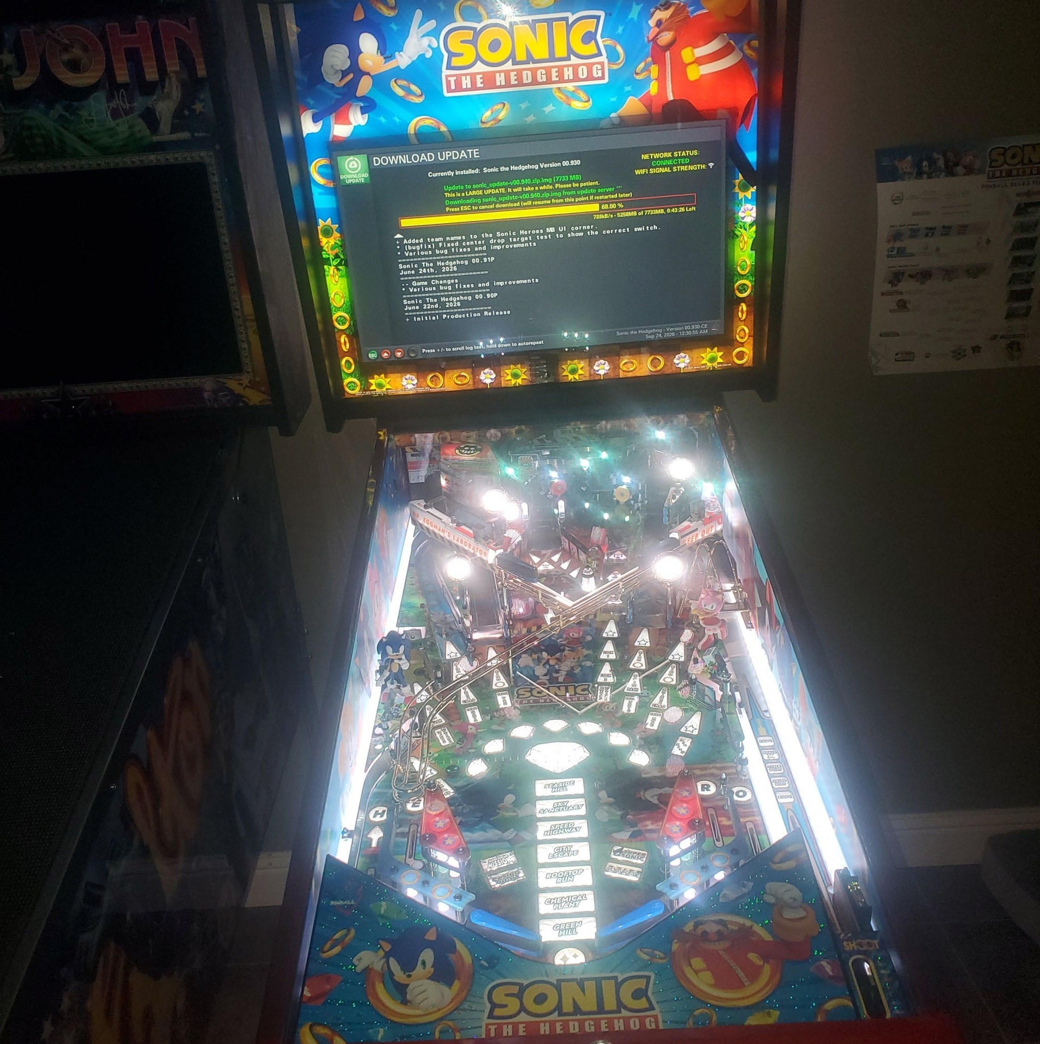 The games are finally rearranged and in their new spots, and the trade ...