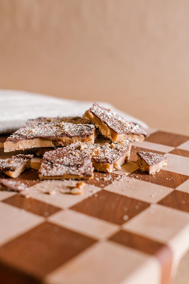 TOFE caramel et chocolat