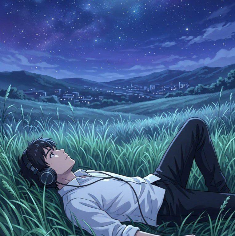 Follow the glowing path where dreams bloom under the moonlight, and ...