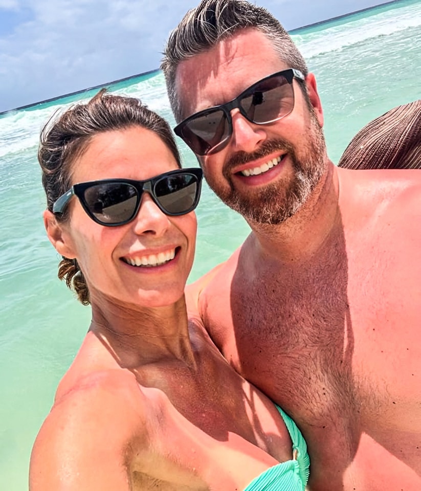 Nascar NASCAR reporter Jamie Little enjoying some lovely off track