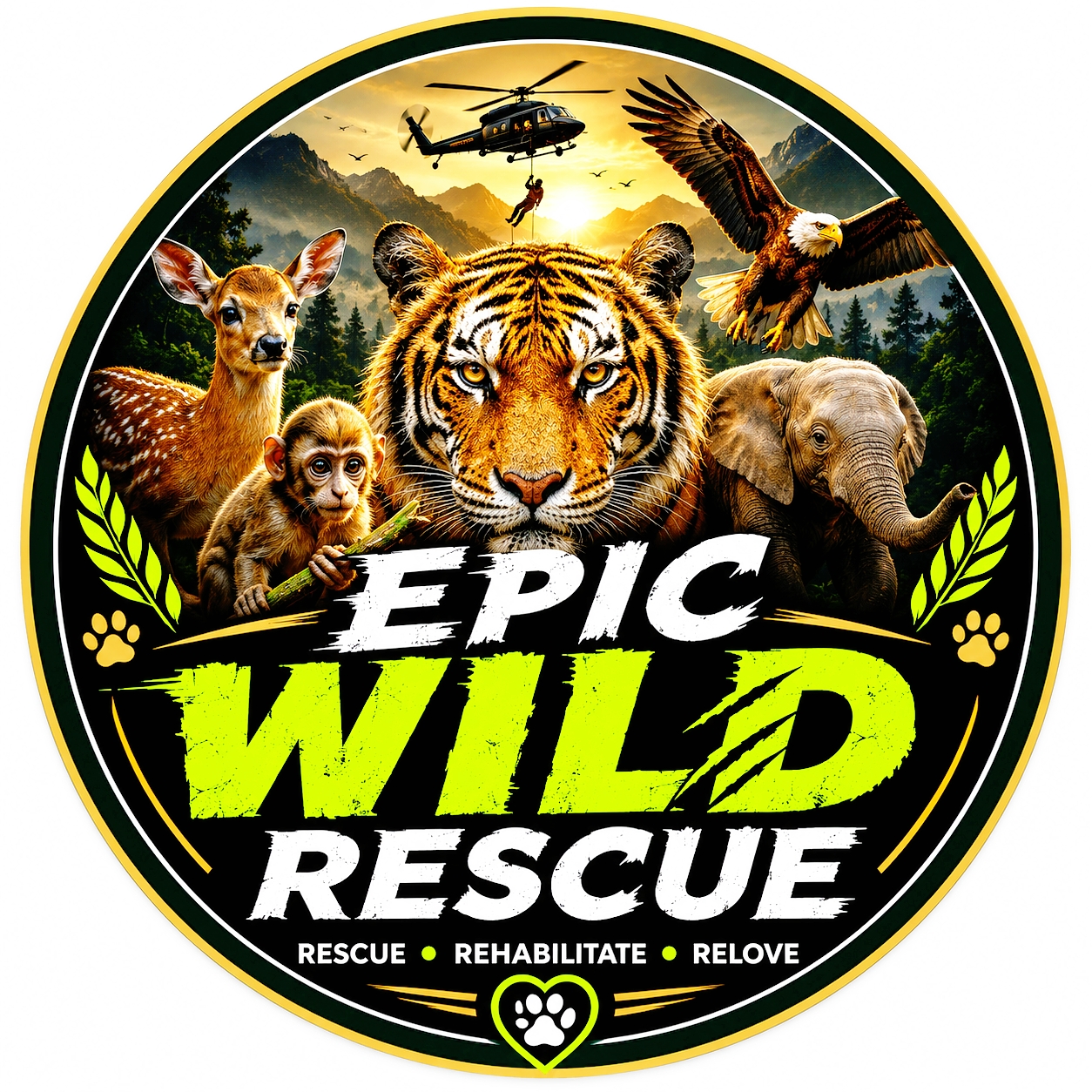 Epic Wild Rescue on Reels