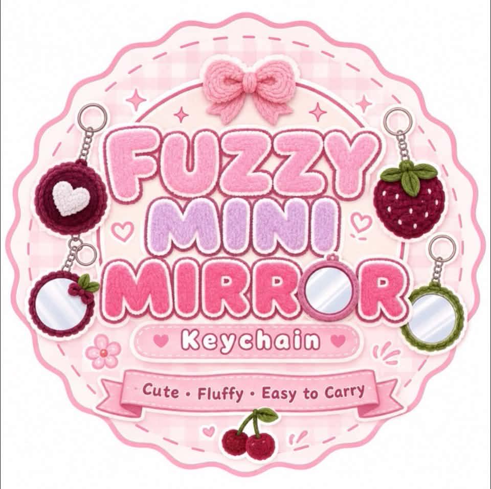 Fuzzy Mini Mirror
