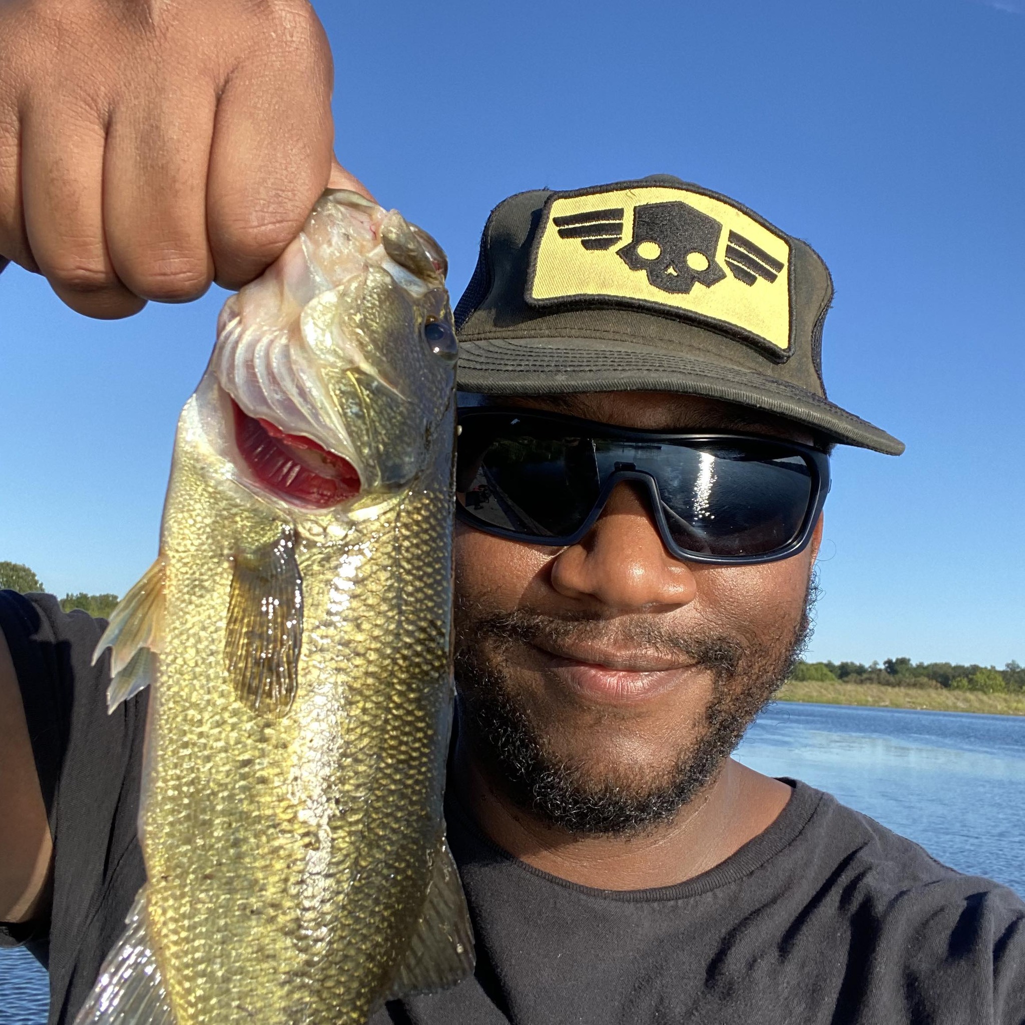 The Frog Whopper Plopper did not get hit today, but man it is loud and ...