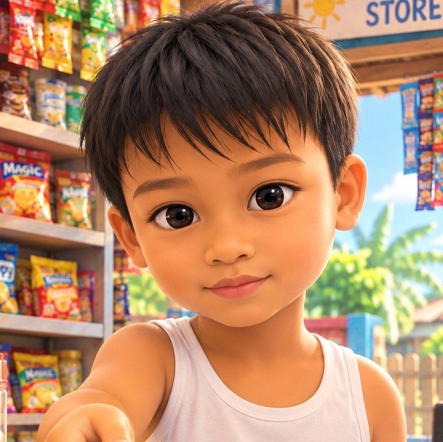 Isang REELS VIDEO na 3D cartoon animation, Pixar-style 3D animation ...