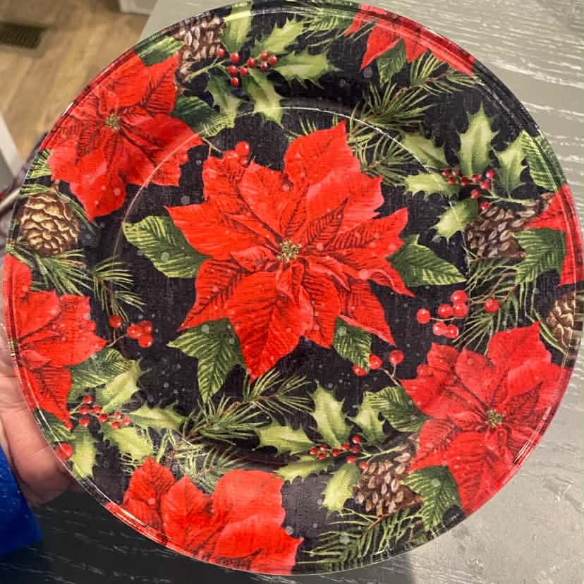 Fabric Plates on Reels